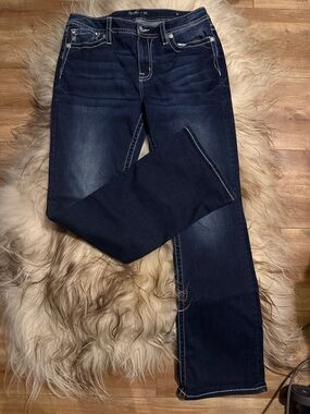 Miss Me Women's Dark Blue Boot Cut Jeans